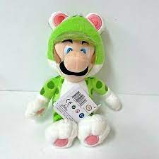 BasicFun - 12" Cat Luigi Plush (A12)